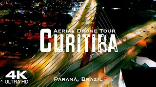 CURITIBA 2023 🇧🇷 Drone Aerial 4K | Paraná Brazil Brasil