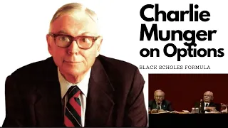 Charlie Munger on the options formula used by wall street and corporations