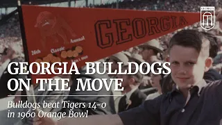 Georgia vs Missouri | 1960 Orange Bowl Highlights