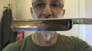 Бритьё опасными бритвами J.A. Henckels Solingen straight razor shaving