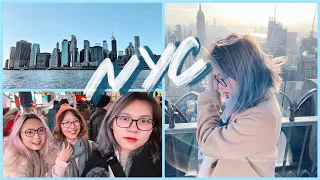 THÀNH PHỐ NỔI TIẾNG NHẤT NƯỚC MỸ CÓ GÌ VUI?| NEW YORK TRAVEL VLOG (Pt 1)| Time Square, MET Museum...