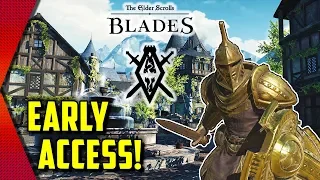 The Elder Scrolls: Blades - EARLY ACCESS GAMEPLAY BETA ANDROID + iOS! | MGQ Ep. 300