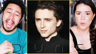 DUNE | Timothée Chalamet | Zendaya | Trailer Reaction!