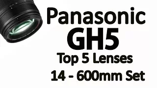 Panasonic GH5 Top 5 Lenses you need !!!  ( Macro to Tele complete Kit)