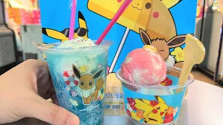 Baskin-Robbins Pokemon Ice Cream and Soda Drink