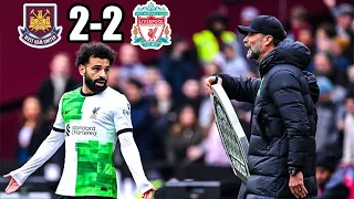 Shocking! Salah Argues with Klopp | West Ham 2-2 Liverpool Reaction Post Match Analysis