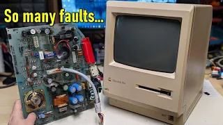 Macintosh Plus power supply troubleshooting and repair