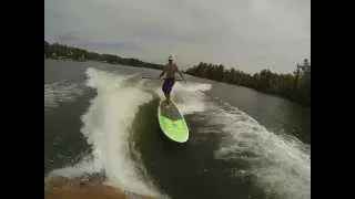 3 Year Old & Dad Ultimate SUP Wakesurf Set