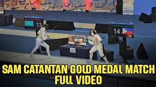Samantha Catantan (PHI) vs  Sofiya Aktayeva (KAZ) | Asia & Oceania Fencing Olympic Qualifying Finals