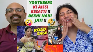 Unique Idiots on Indian Roads 😱| Slayy Point | Indian American Reactions !🤣