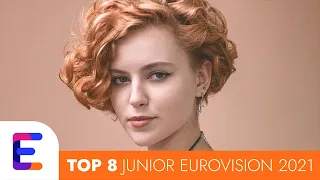 Junior Eurovision 2021: TOP 8 (with Ukraine 🇺🇦)