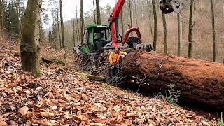 🪓🌲🌲DÉBARDAGE GROS BOIS/ Debusqueur/NOE 170-4R/Forstschleppe/NOE 170-4R avec une traîne de 27,55m³🌲🌲🪓