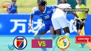 HAITI VS SENEGAL FULL MATCH / BARAJ KOUP DIMOND FEMINEN REDIFFUSION | HD