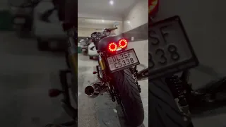 Fattest tyre for Continental GT 650 | Vredestein 150 50 R17 | Modified tail light GT 650