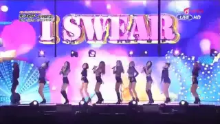 150128 제4회 가온차트 K-POP 어워드 I Swear, Touch My Body - 씨스타 (SISTAR) @ 4th