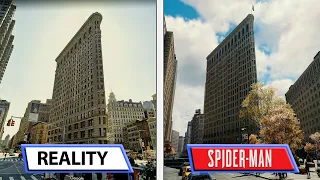 Marvel's Spider-Man & Miles Morales VS Reality | New York Locations Comparison