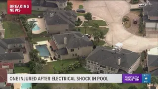 One person injured after electrical shock in pool