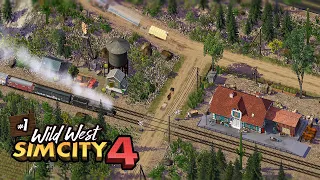 #1 Wild West Town - Railways, Landscape, and Roads - Let's Play SimCity 4 #gameplay #letsplay [EN]
