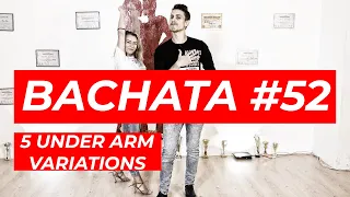Bachata Tutorial 52 : 5 Under Arm Turns Variations | by Marius&Elena