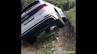 The new Audi Q8 Off road test