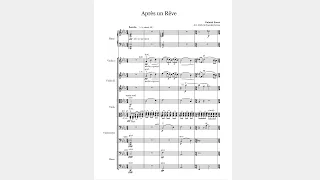 Gabriel Fauré - Après un rêve [Orchestral Arrangement]