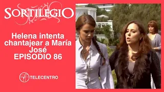 Helena intenta chantajear a María José | Sortilegio TELECENTRO