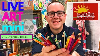 LIVE ART mini with Stephen Smith: 3D Colored Pencils