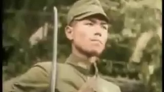 【Japanese Army March (color movie film) 】【軍事】陸軍分列行進曲