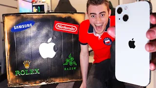 Unboxing $100,000 Of The Latest Technology! (IPhone 13 Pro Max?)