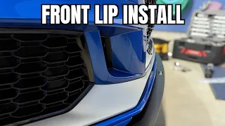 Aerofabb Front Lip Spoiler Install Audi RS3 | Chin Spoiler Install Tutorial