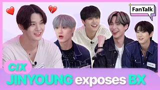 FanTalk with CIX: JINYOUNG exposes a secret about BX