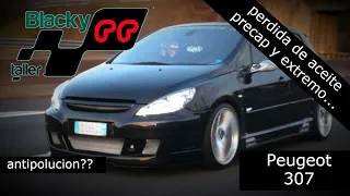 Peugeot 307 1.6 (motor tu5jp4). Perdida de aceite, extremo, precap y antipolucion!!