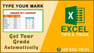 Excel Tips & Tricks | Auto Grade by Lookup  #exceltricks #excel #exceltips