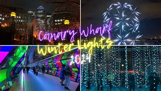 Canary Wharf Winter Lights Festival 2024