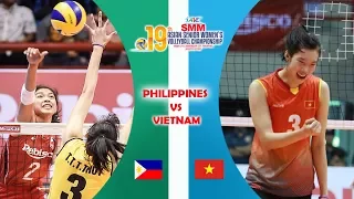 Philippines Vs Vietnam | Asian Women's Volleyball Championship 2017