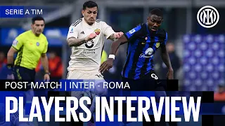 THURAM AND ASLLANI | INTER 1-0 ROMA PLAYERS INTERVIEW 🎙️⚫🔵