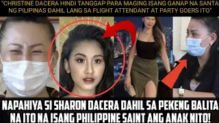 PINAHIYA! SHARON DACERA NAHIYA NA PEKE ANG MAGIGING SANTA SI CHRISTINE DACERA NG PILIPINAS! PALPAK!