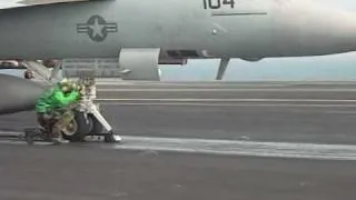 " Danger Zone " ABE's aboard the USS Ronald Reagan