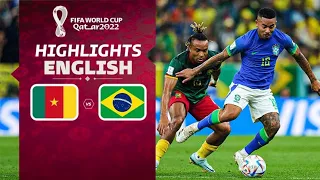 Match Highlights (English) - Cameroon vs Brazil - FIFA World Cup Qatar 2022 | JioCinema & Sports18