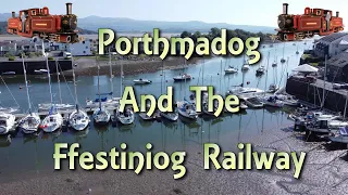 Porthmadog and our Train Derails on the Ffestiniog Steam Railway September 2021