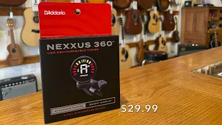 What's your favorite tuner? D'Addario Nexxus 360