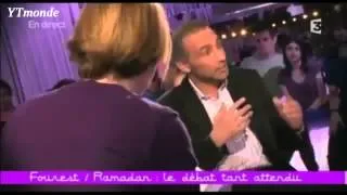 Tariq Ramadan clash Caroline Fourest Débat face à face