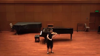 Sophie Leung | Wieniawski Etude-Caprice in op.18 no.2