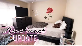 Furnished apartment tour update 3weeks in 🏡 single mom