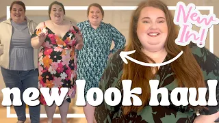 NEW LOOK PLUS SIZE TRY ON HAUL | new in for Spring fashion | 2024