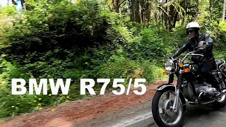 TonupRider's BMW R75/5 - Ride Video