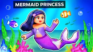 Playing as a MERMAID PRINCESS in Roblox!