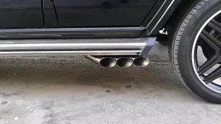 Выхлоп на Гелендваген/Exhaust System gelenvagen G-class