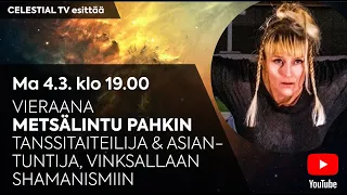 Celestial TV esittää: Vieraana Metsälintu Pahkin