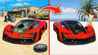 Repairing RARE SUPERCARS in GTA 5